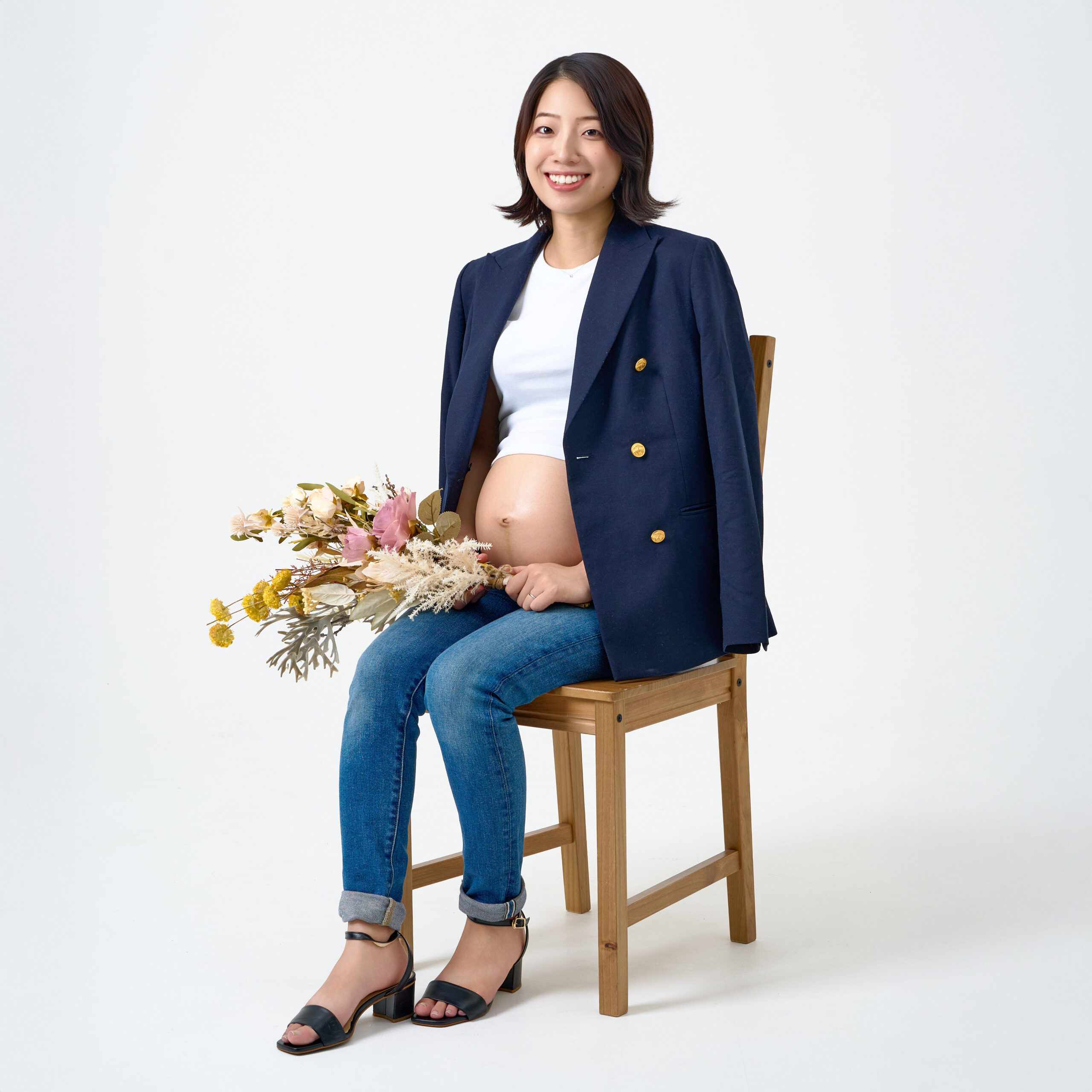 マタニティ写真の作例