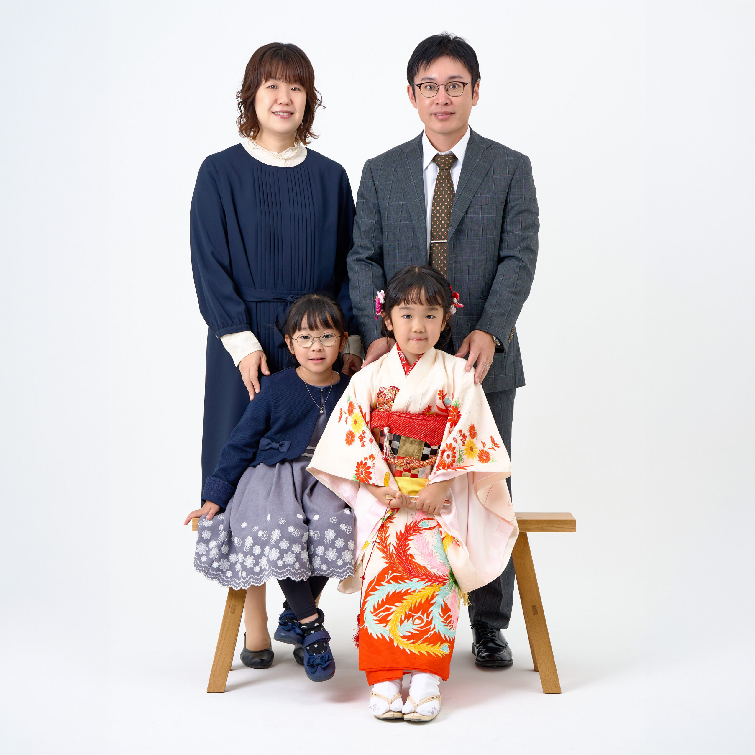 家族写真の作例