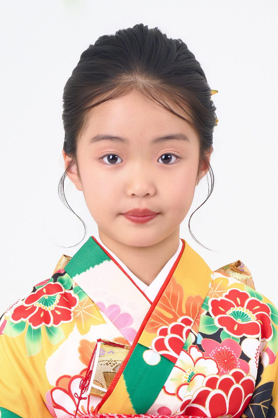 ヘアセット：編みおろし（サイド低め）（7歳のみ）