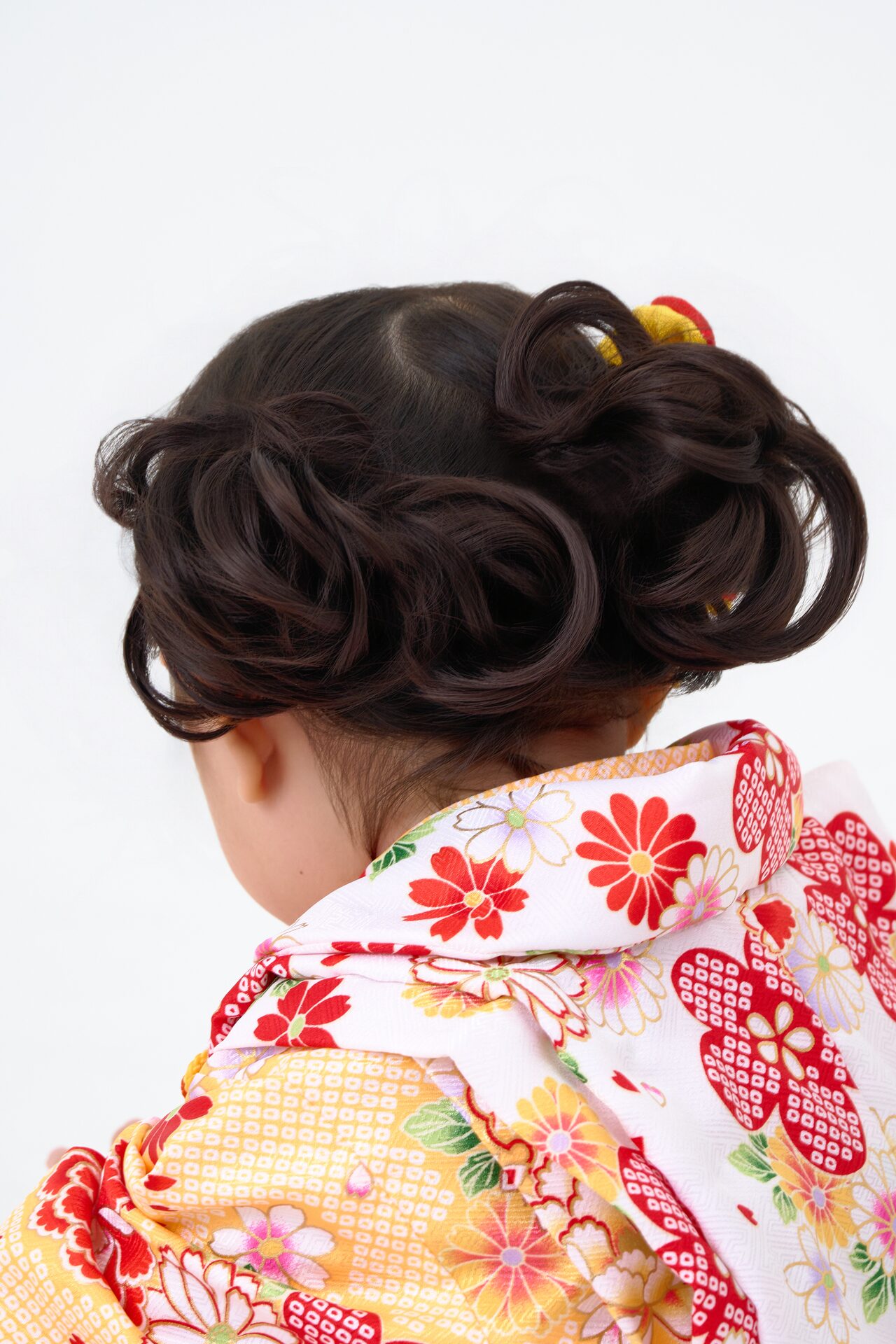 ヘアセット：サイドツインお団子（低め）
