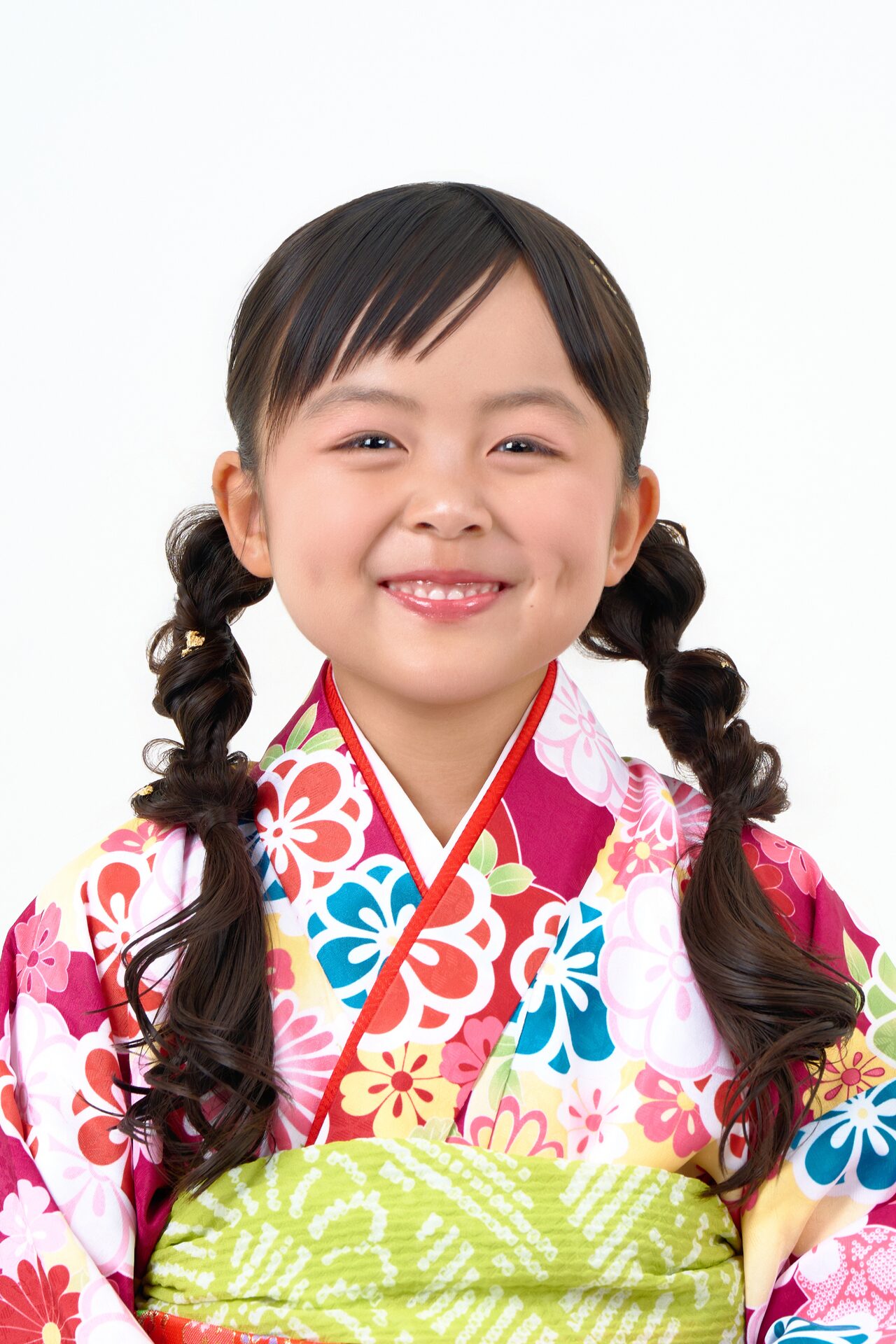 ヘアセット：編みおろし（両サイド低め）（7歳のみ）