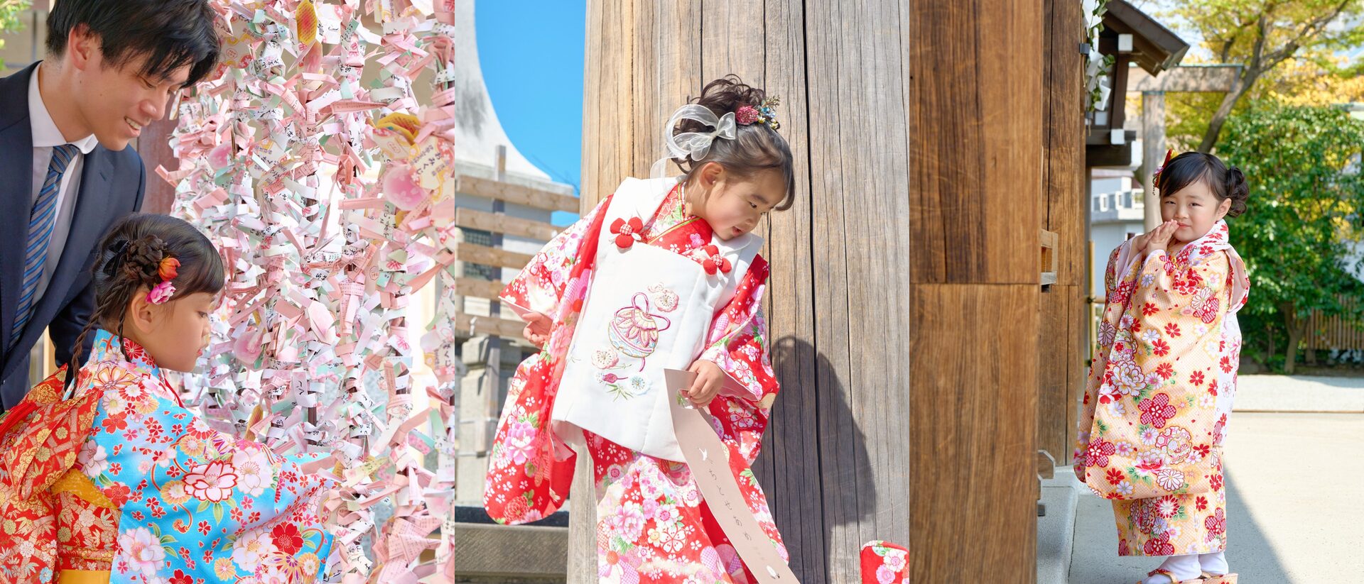 伊勢山皇大神宮での七五三撮影の作例
